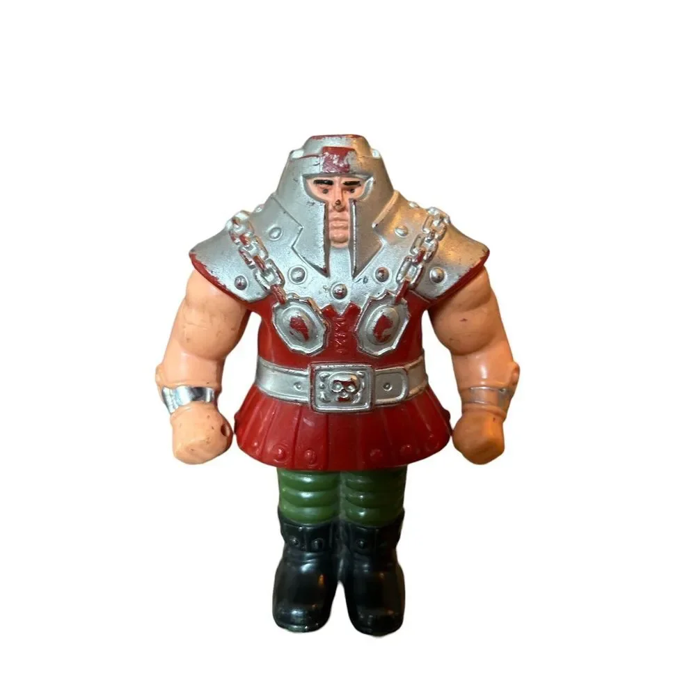 Vintage 1983‎ He-Man MOTU Masters of the Universe Fisto Action Figure & Bam Man